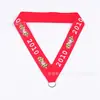 Cinto de Medalha Oem Oem, Cinto de Medalha Personalizado Vermelho, Branco e Azul, Cordão de Medalha Personalizado pelo Fabricante, Fabricante de Cordões Dongguan