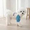 Moletom Estilo Americano, Estilo Fino para Primavera e Verão, Elástico e Confortável, Roupa de Malha para Pets Bichon e Teddy