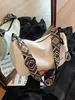 Bolso de lona para mujer, primavera y verano 2024, bolso bandolera deportivo informal de banda ancha para mujer