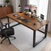 Escritorio de computadora para uso doméstico, escritorio de oficina de sobremesa, escritorio de estudio para estudiantes, mesa larga montada en la pared, escritorio simple para casa de alquiler, escritorio para juegos