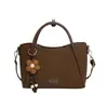 Bolso de Hombro Individual con Patrón Tejido para Mujer 2026 Nuevo Estilo Coreano Moda Bolso de Mano Gran Capacidad para Viajes Cotidianos Simple Versátil Bolso Cruzado
