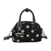 Bolso Bandolera Nuevo de Comercio Exterior de Lunares Estilo Ins Versión Coreana Bolso de Mano Sencillo Diseño de Nicho Bolso de Hombro con Textura PU