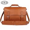 Bolsa Personalizada para Hombre Bolso de Mano Vintage para Hombre Maletín Corteza de Yeso Bolso de Hombro de Piel de Vaca Bolso para Computadora de 15.6 Pulgadas