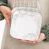Popular Creativo Cerámica Hogar 8 pulgadas Plato Ruyi Vajilla de Cerámica Plato para Verduras Plato de Desayuno Plato para Ensalada