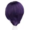 Cos peluca salvaje buen dios noche pelea alta Shan Jin ayuda pelo corto peluca de dibujos animados AliExpress en stock