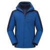 Venta al por mayor de ropa de asalto de dos piezas para exteriores, ropa deportiva de montañismo para hombres y mujeres, ropa a prueba de viento, monos con logotipo