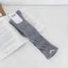 Calcetines holgados de etiqueta de tela Miumiu para mujer de verano, simples, finos, versátiles estilo JK, estilo coreano, estilo universitario, calcetines hasta la pantorrilla