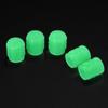 Tapa de válvula luminosa para neumático de coche, tapa de boquilla para coche eléctrico, motocicleta, cubierta de núcleo de válvula luminosa para neumático