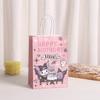 Chiiikawa Dibujo Animado Giika Wow Bolsa de Papel Bolso de Mano Bolsa de Embalaje para Regalo Bolsa de Papel Kraft Bolsa de Almacenamiento