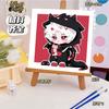 Qin Che Yiyou Pintura al Óleo Digital DIY Pintado a Mano Personaje Popular Anime Pintura al Óleo Acrílica Pintura para Dormitorio