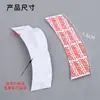 Supertape Letra Roja Peluca Pegamento Bioproteína Reemisión para Hombre Doble Cara Bio-Película para Cuero Cabelludo
