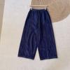 Pantalones Vintage de Pierna Ancha para Mujer, Nuevo Estilo Otoño 2025, Estilo Old Money, Cintura Alta, Pantalones Casuales Adelgazantes, Jeans, Versión Engrosada para Otoño e Invierno