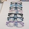 Armazón de Gafas para Niños Ppsu Armazón de Gafas Ultraligero Sin Tornillos Almohadillas Nasales de Silicona Material de Botella Gafas para Miopía Armazón Cuadrado