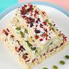 Pastel Tapa de Leche Frutal Shaqima Desayuno Dormitorio Snack Popular Repostería Caja Completa Venta al por Mayor 10 Paquetes Dropshipping