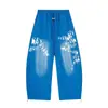 Pantalones de Chándal Casuales con Estampado de Letras Retro Americano para Mujer 2026 Primavera y Verano Nuevo Estilo Holgados Versátiles de Pierna Ancha Largos Modernos