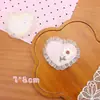 Estilo Nuevo de Primavera Fresco y Dulce Botones de Corazón de Encaje Flores Pequeñas Perla Zanahoria Accesorios para el Cabello de Niñas Accesorios