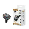 Nuevo C6P Bluetooth para Coche Mp3 Llamada Manos Libres con Mando a Distancia Transmisor Fm Cargador de Coche Bluetooth 3A Fuente de Fábrica