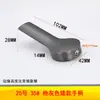 Acessórios para Torneira de Água Quente e Fria de Lavatório 35mm40mm Núcleo da Válvula Manípulo Manípulo Liga de Zinco Preto Manípulo de Interruptor