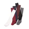 Calcetines Largos de Tejido Liso para Niños Otoño e Invierno 2017 Nuevos Calcetines Largos de Color Sólido Calcetines de Algodón para Niños 6001