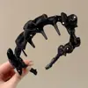 Elegante 2026 Novo Estilo Aro de Cabelo Não Apertado Acessório de Cabelo Estilo Coreano Faixa de Cabelo Maillard Presilha de Cabelo Versátil Vintage para Mulheres
