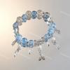 Pulsera Popular de Sirena Elegante para Mejores Amigas de Nicho Dulce con Diseño de Ensueño de Super Hada con Cuentas Puesto de Mercado Nocturno