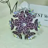 Moda Coreana Nueva y de Moda Lazo Ropa Accesorios DIY Flor 3D de Pedrería Accesorios para Ropa Venta al por Mayor