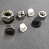 Tapón de Silicona Impermeable Forma de T Cónica para Botella Tapón de Botella Tapón de Goma Antideslizante Negro y Blanco Tapón de Forma de T de Dos Colores