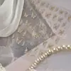 Pegatinas para Uñas Serie Mariposa, Calcomanías de Uñas Coloridas con Luz de Concha, Decoración de Pegamento de Tira de Relieve de Celebridad de Internet al por Mayor