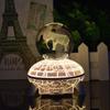 Bola de Cristal de Elefante Luz Nocturna Decorativa 3D Control Remoto 7 Colores Cambiantes Lámpara de Mesa Pequeña para Dormitorio Nuevo Regalo Juguete Luz LED Cambiante de Color