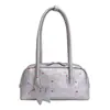 Bolso súper popular de estampado floral de nicho para mujer, nuevo modelo 2026, bolso de hombro para el trabajo, bolso de mano de moda, bolso baguette