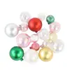 Ins bolo de aniversário dos sonhos série colorida bola fosca brilhante decorativa acessórios para festa de aniversário e confeitaria