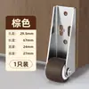 Rueda Inferior para Puerta Corredera Montada Lateralmente Mini con Rodamiento Rueda Direccional para Muebles Rueda de Polea Pequeña Fija de un Solo Lado Rueda de Goma