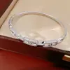 Pulseira quadrada oca com zircônia incrustada, banhada a ouro 18k real, estilo minimalista, única e elegante, joia de nicho de luxo leve