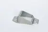 Acessórios para Cercas de Aço Zincado, Cantoneiras Anguladas, Estilos de Vários Tamanhos, Conectores, Grampos, Fixadores para Cercas de Caixa Quadrada de Chapa de Ferro Galvanizado