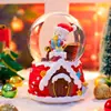 Bola de Cristal de Deseos Navideños, Adorno de Vidrio con Escena de Nieve Soñadora, Atmósfera Festiva, Decoración de Mesa, Tema Navideño
