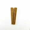 Palillos de madera para alitas de pollo palillos de madera sin pintura sin cera palillos de madera de sándalo rojo 1 manojo 10 pares venta al por mayor grabado