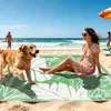 Venta Directa de Fábrica de Esteras Verdes para Exteriores, Esteras Familiares para Picnic en el Parque, Ecológicas y Fáciles de Limpiar, Adecuadas para Uso en la Playa y el Jardín