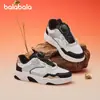 Zapatos Infantiles Balabala Tenis de Caña Baja para Niños Zapatos Deportivos Blancos para Niños 2025 Nuevos Zapatos Antideslizantes para Primavera y Otoño