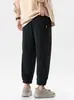 Pantalones jogger holgados de moda para hombre estilo japonés transfronterizo, verano 2026, pantalones anchos estilo Hong Kong, pantalones largos de moda para hombre, pantalones casuales