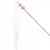 Nuevo Juguete para Gatos Palo de Juguete Hada para Gatos con Alambre de Acero, Plumas y Sonido, Palo de Madera Interactivo Juguete para Mascotas