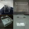 Tanque de água acrílico caixa de exibição transparente tanque de água para tiro caixa de teste de tanque de água placa de vidro dobrando à prova de poeira