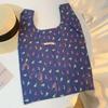 Bolsa mensageiro pequena com flores frescas, bolsa retrô de lona para estudantes, nova bolsa de ombro estilo estrangeiro, atacado, tudo combinando