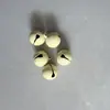 Campana Pequeña Redonda Pintada de 14 mm DIY Accesorios Creativos para Mascotas Color Caramelo Rodillo Metálico de Una Palabra Pintura en Spray Campana de Navidad