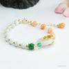 Pulsera de Jade Birmano Natural Grado A Guan Yu Hebilla de la Paz Cuenta de Jade Venta al por Mayor de Fábrica y Dropshipping S4030802