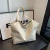 Bolso Cubo Portátil Casual 2024 Otoño e Invierno Estilo Nuevo Simple para Viajar Gran Capacidad Bolso de Mujer Bolso Tote de Hombro Único Bolso Grande para Mujer