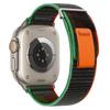 Adecuado para Apple iWatch Ultra4 Correa Deportiva de Bucle para Senderismo de Doble Sección Correa de Nailon para Apple Watch12