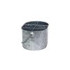 Cubo de Hielo de Seis Compartimentos Transfronterizo, Cesta Galvanizada de Hierro para Cubiertos, Barril para Palillos, Barril para Vajilla, Barril para Cubiertos, Cubo de Hielo tipo Bolso