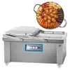 Máquina Envasadora al Vacío de Doble Cámara Tipo 600 Húmedo y Seco Máquina Comercial Selladora al Vacío de Pepino de Mar Máquina de Vacío Pequeña