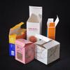 Embalaje para el Festival del Medio Otoño, caja de color con impresión fija y logotipo impreso, caja de cartón blanca, caja de papel kraft, caja portátil para pastel de luna