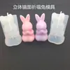DIY Gota de Pegamento de Cristal Estéreo Conejo de Oración Adiós Molde de Oración Adiós Expansión de Fragancia de Yeso Aromaterapia Decoración de Mesa de Espejo Alto